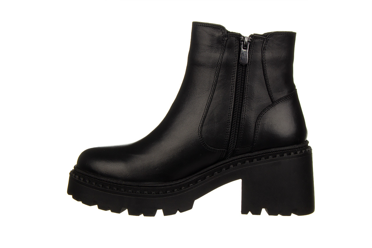 Botki bayla-161 138 23515 black 161602, czarny, skóra naturalna  - sale 10