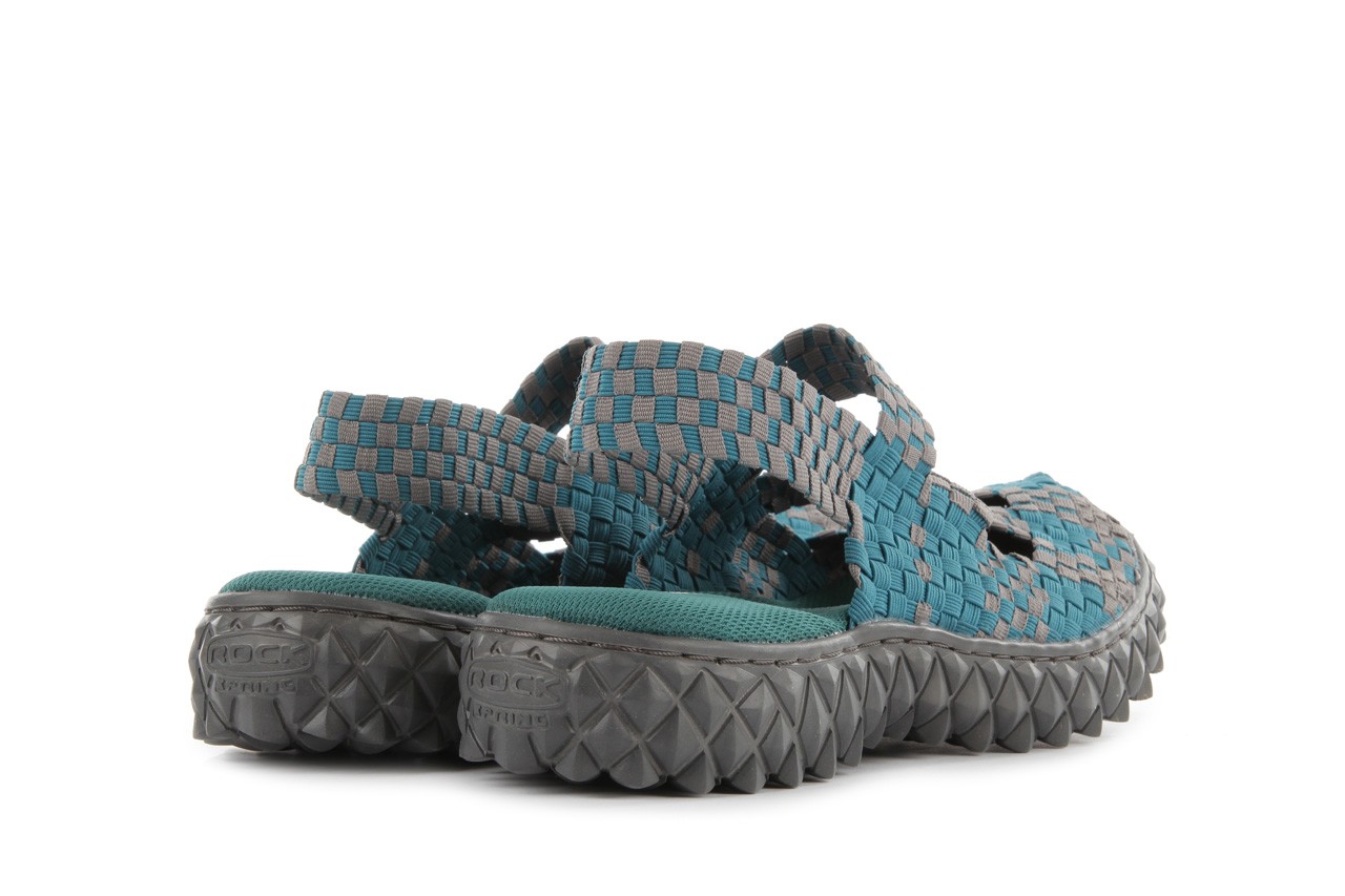 Sandały rock cross sandal petrol grey, niebieski, materiał - rock - nasze marki 10