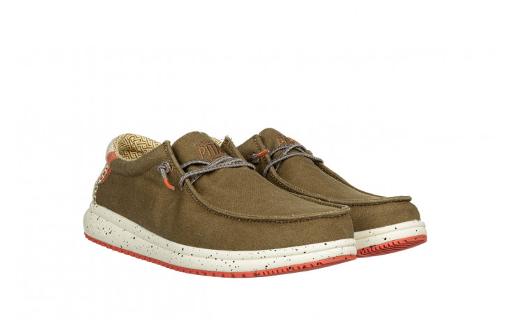 Półbuty walk in pitas nias camel 003312, zielony, materiał - buty męskie - mężczyzna 1