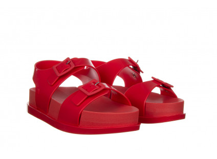 Sandały Melissa Wide Platform AD Red 010363, Czerwony, Guma